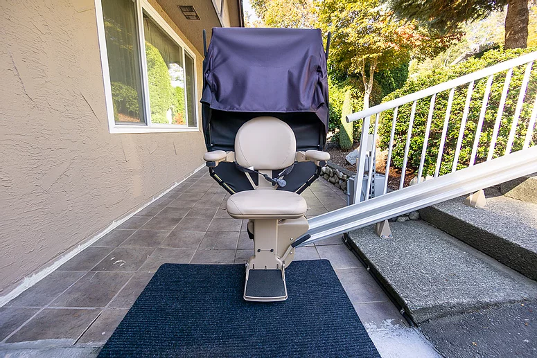 Bruno Elite Straight (Outdoor) & stairlifts for seniors
