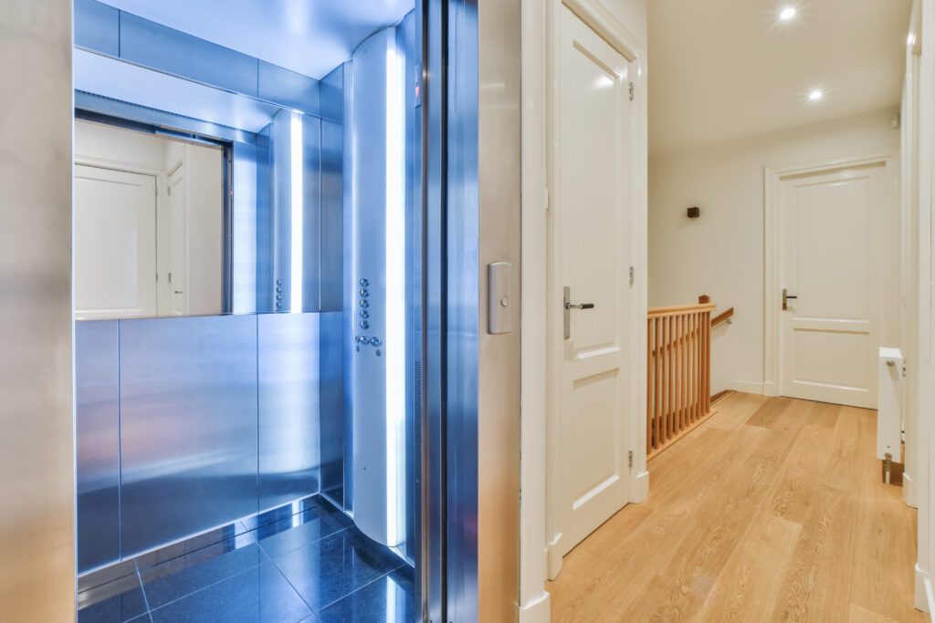 elevator in a residential home